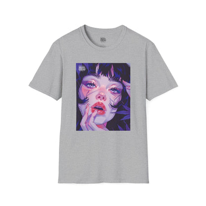 Japanese Art Manga Portrait T-Shirt