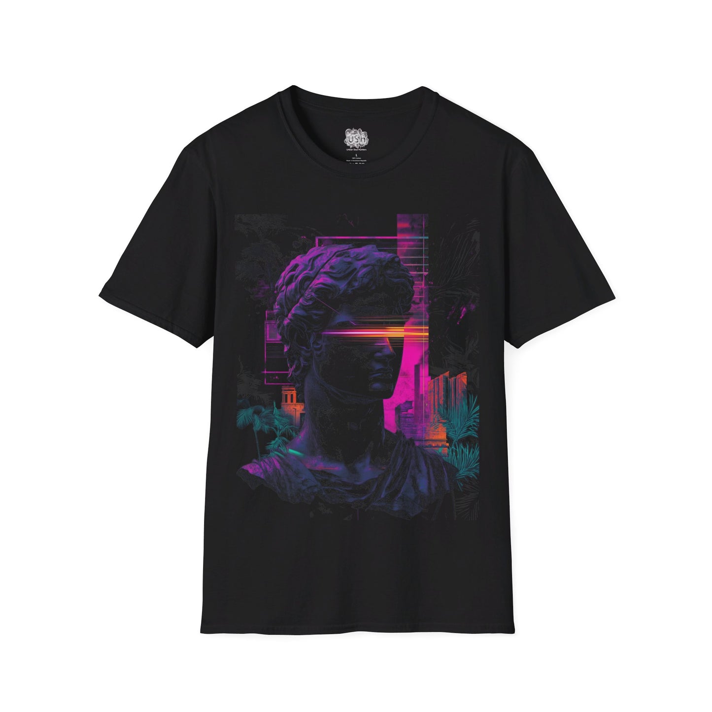 Retrowave Roman Graphic T-Shirt