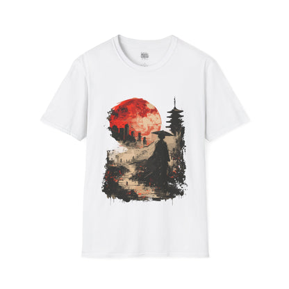 Manga Anime Sunset City T-Shirt