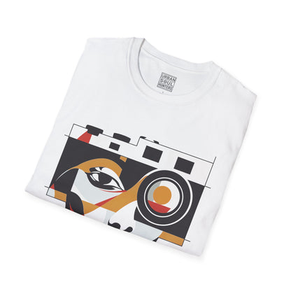 Artistic Woman Portrait Camera T-Shirt