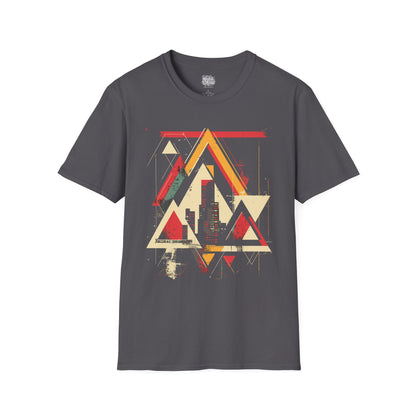 Minimalistic Geometric Retro T-shirt