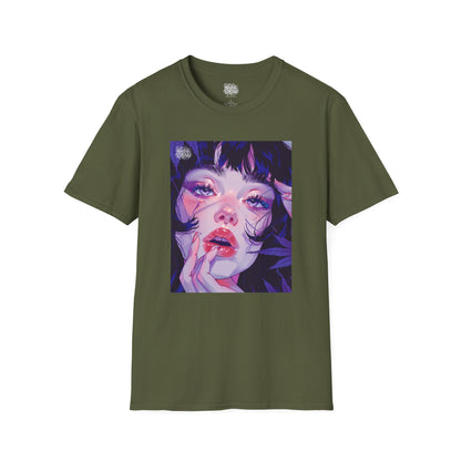 Japanese Art Manga Portrait T-Shirt