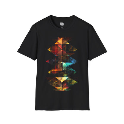 Abstract Hue Warm Graphic T-Shirt