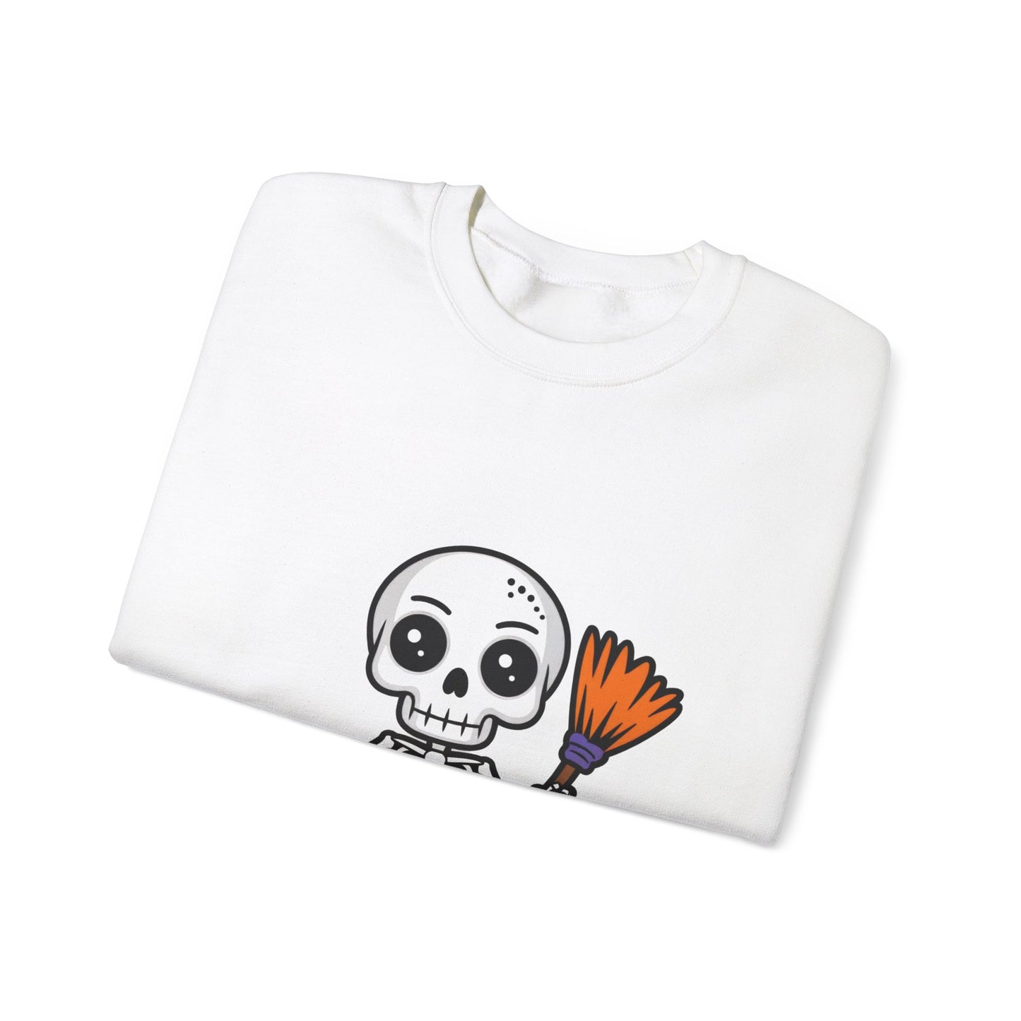 Witch Skeletron Halloween Graphic Sweatshirt