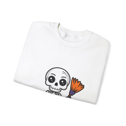 Witch Skeletron Halloween Graphic Sweatshirt