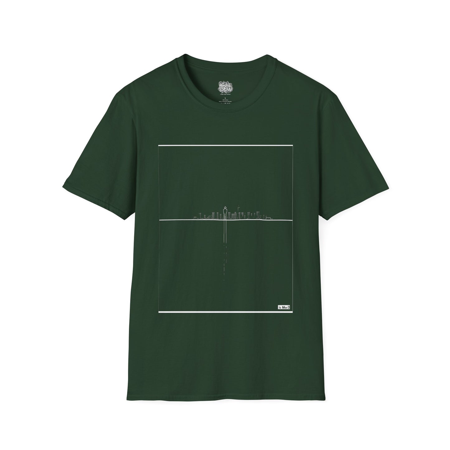 Minimalistic City Roots Abstract T-Shirt