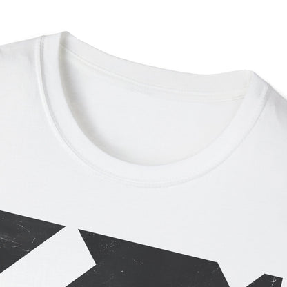 Abstract Grid Graphic T-Shirt