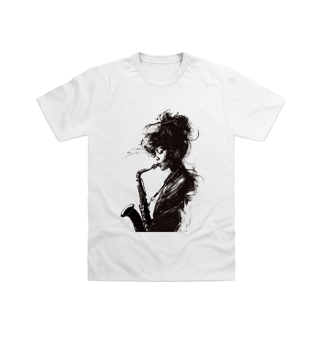 White Printed T-shirt