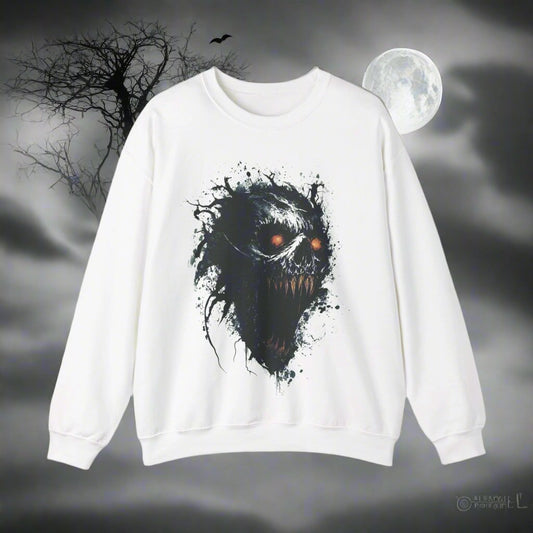 Hell Monsters Halloween Graphic Sweatshirt