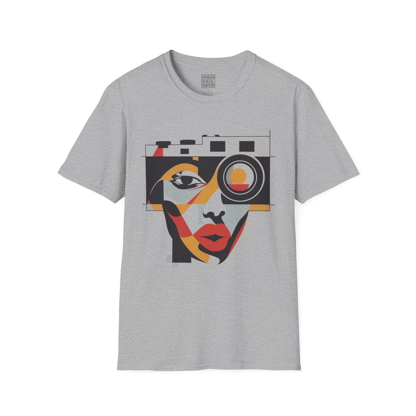 Artistic Woman Portrait Camera T-Shirt