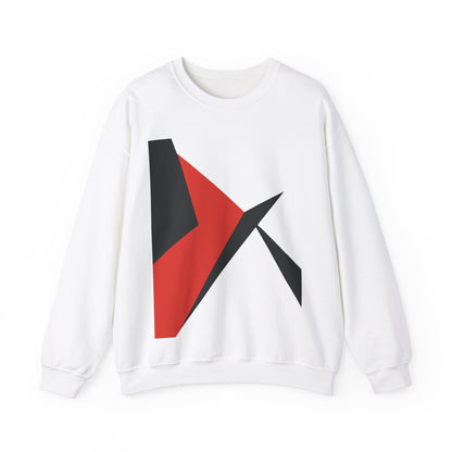 Abstract Stack Graphic Sweatshirt