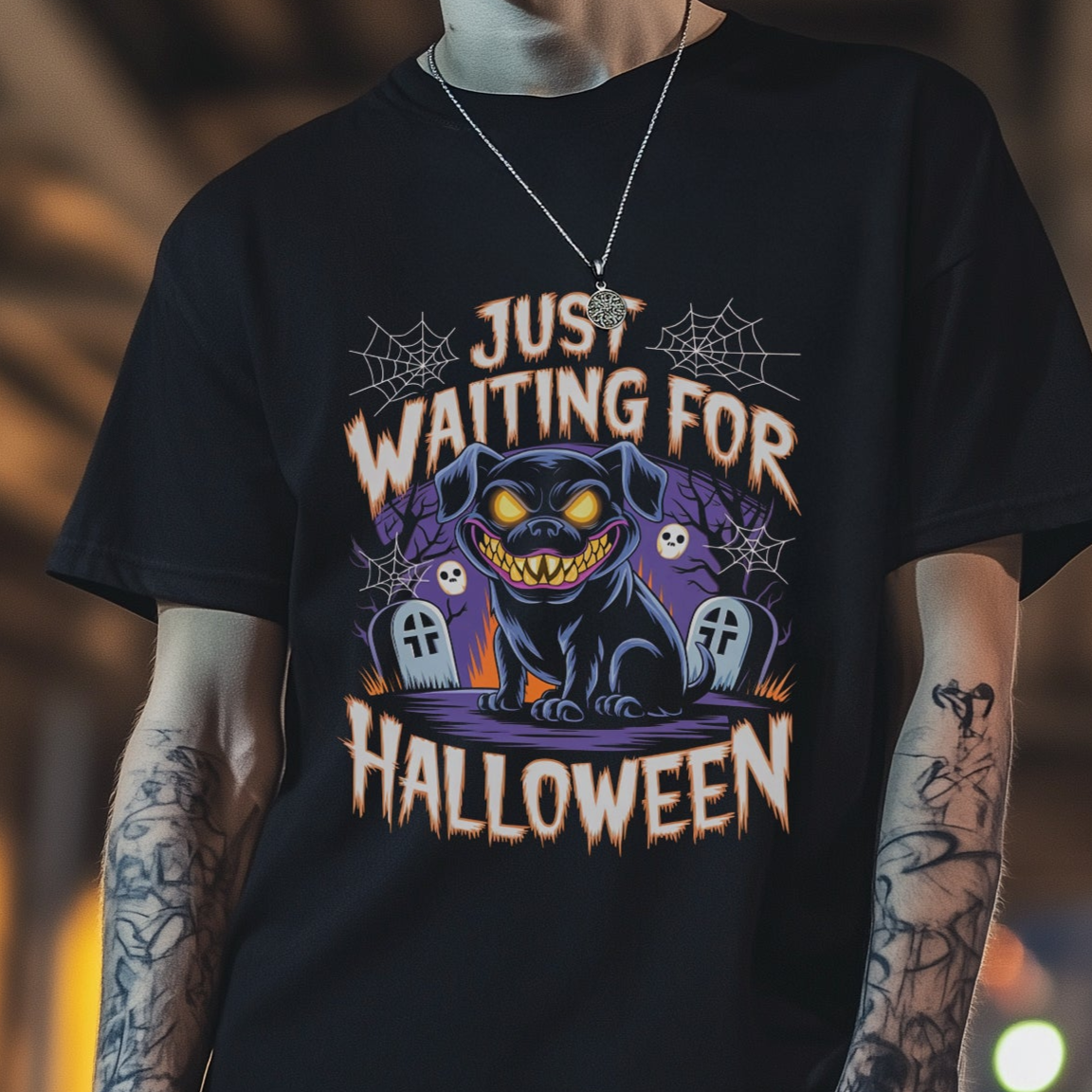 Waiting 4 Graphic Halloween T-Shirt