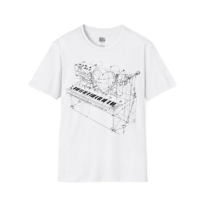 Modular Synthesizer Love T-Shirt