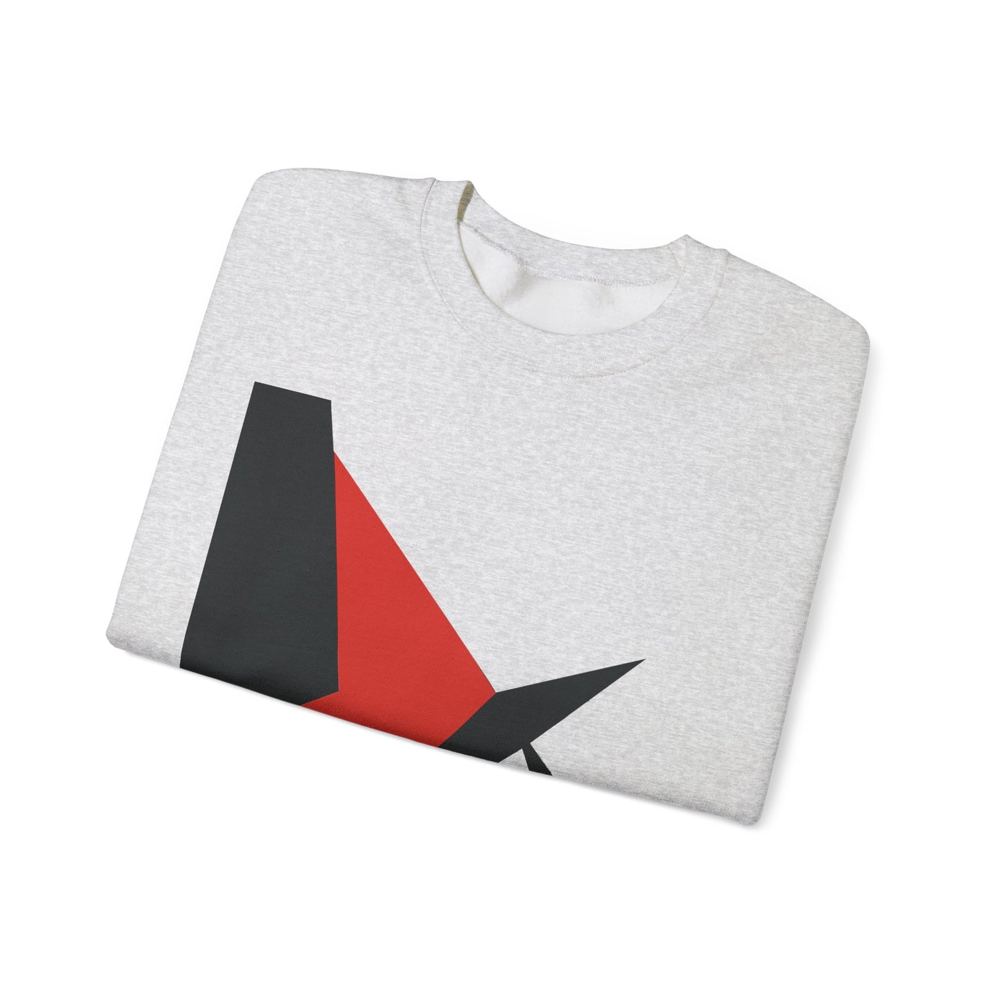 Abstract Stack Graphic Sweatshirt