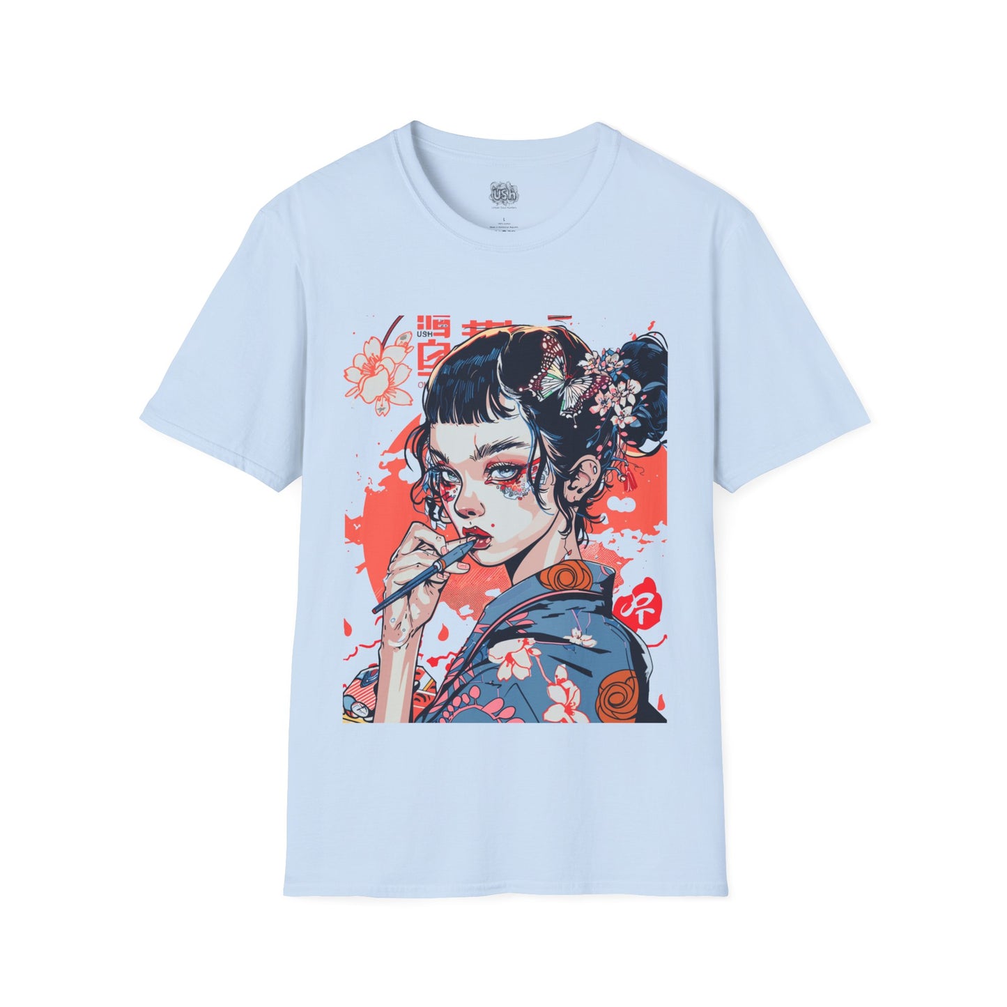 Japanese Art Girl Pop Art T-Shirt