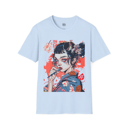 Japanese Art Girl Pop Art T-Shirt