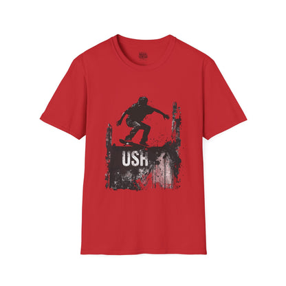 Street Sport Skater on Ramp T-Shirt