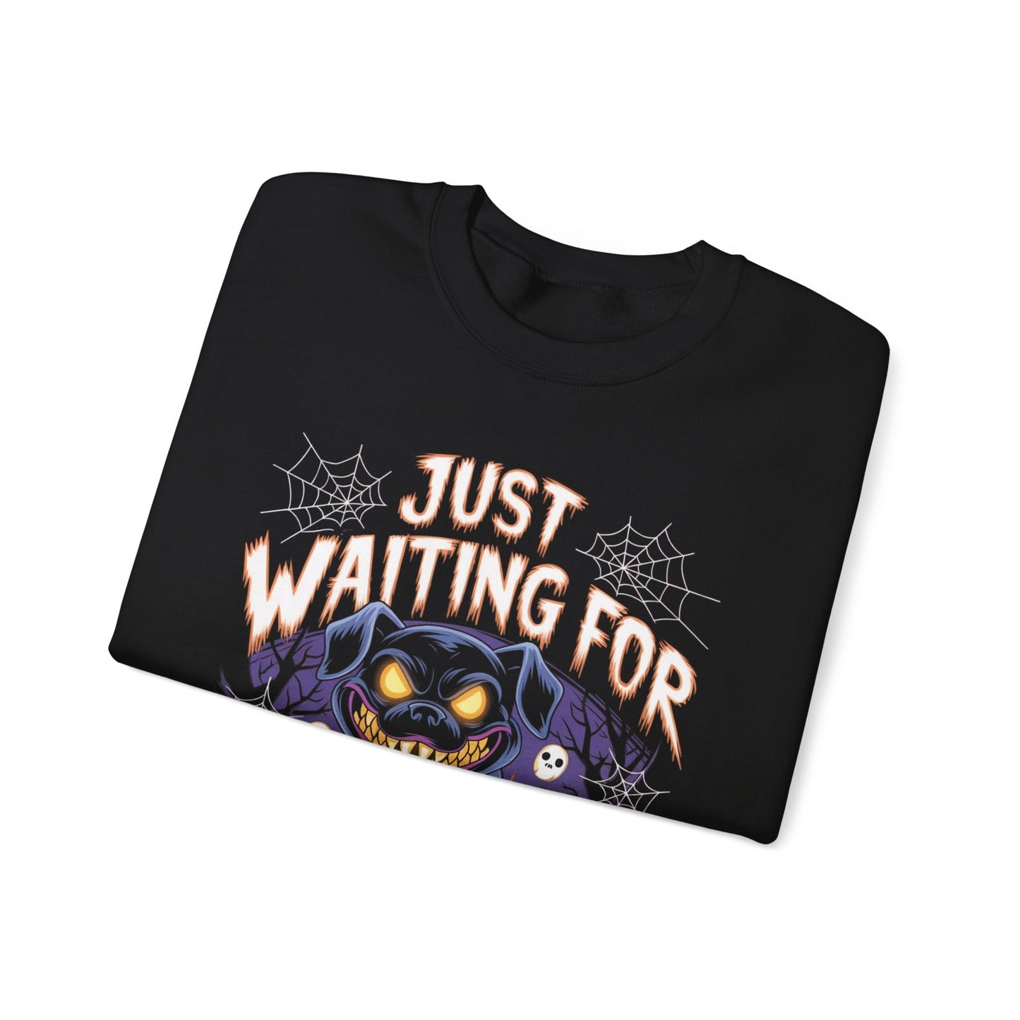 Waiting 4 Halloween Graphic Sweatshirt