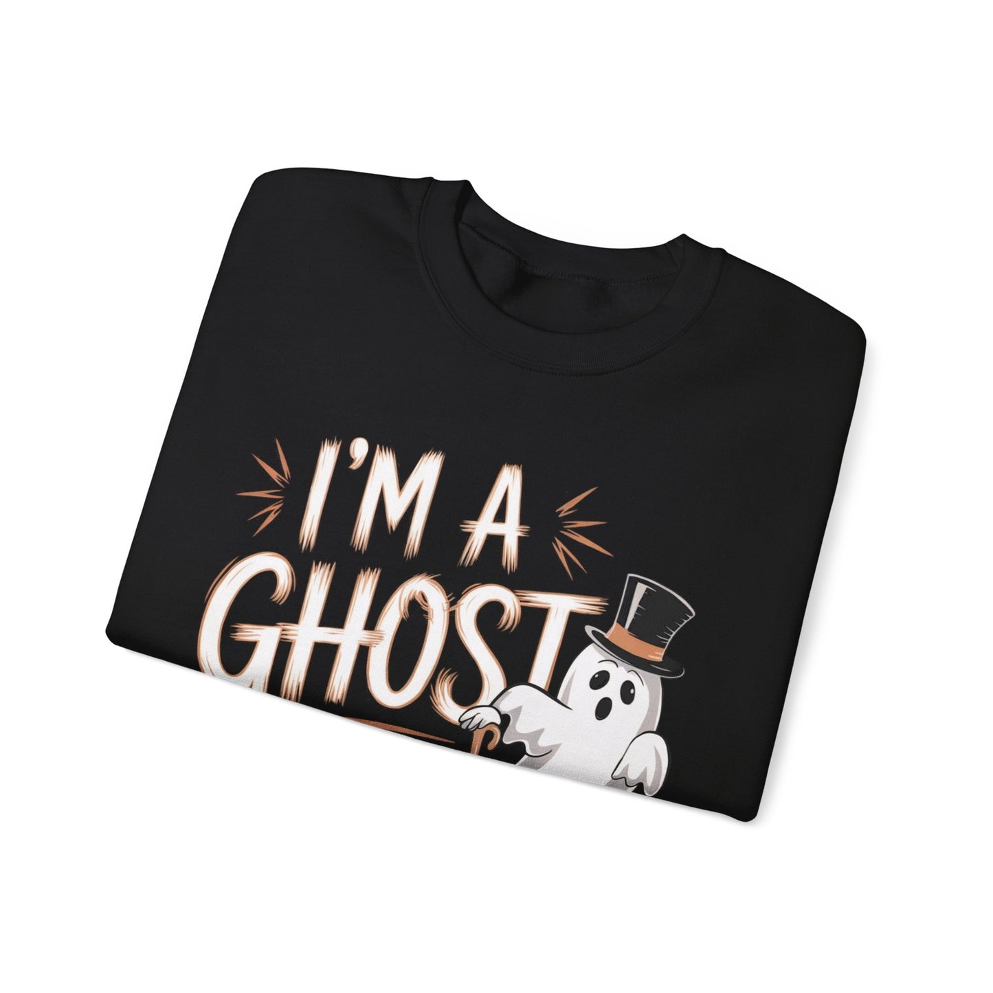 Act Scared Halloween Graphic Sweatshirt