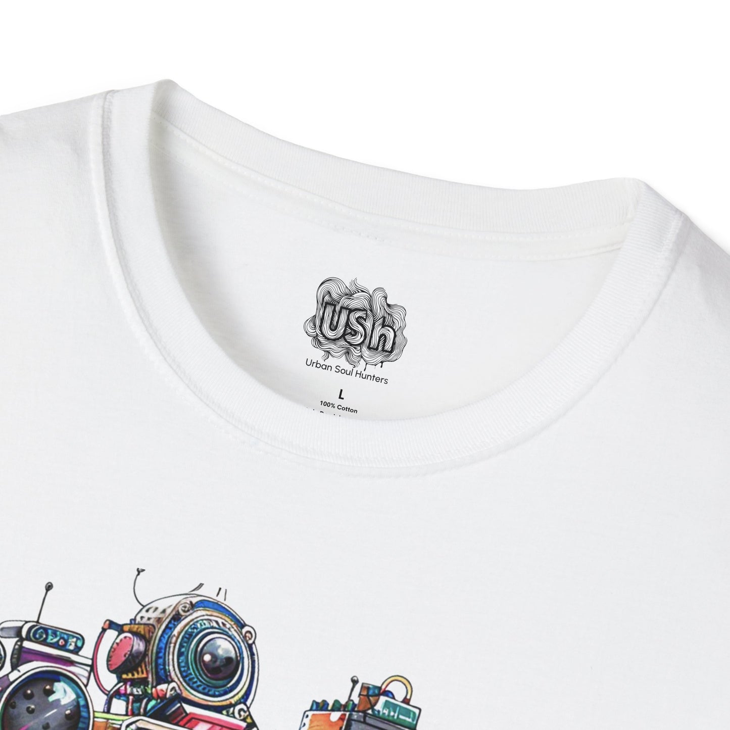 Cyborg Synth Ruler T-Shirt