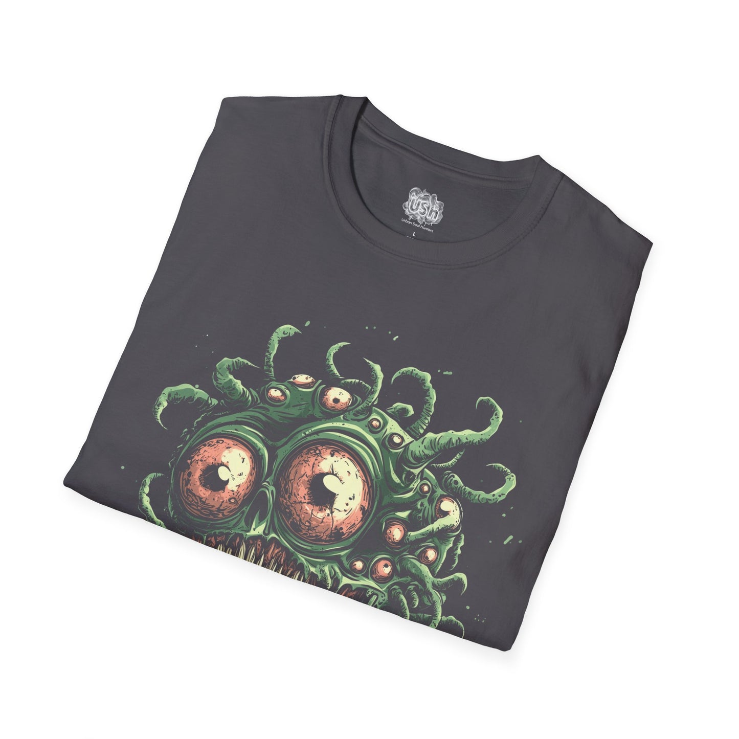 Medusa Monster Graphic Halloween T-Shirt