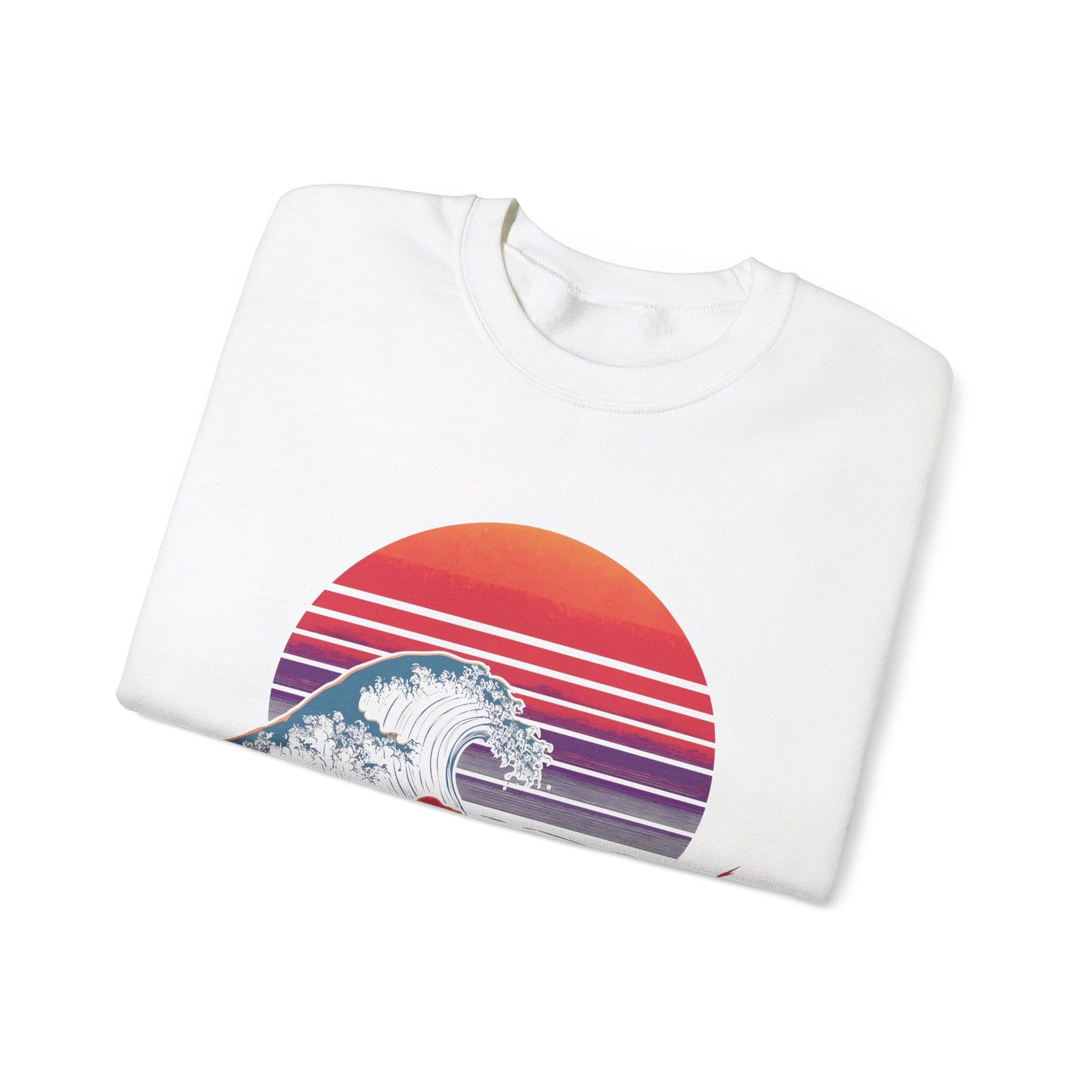 Retrowave Sun Graphic Sweatshirt