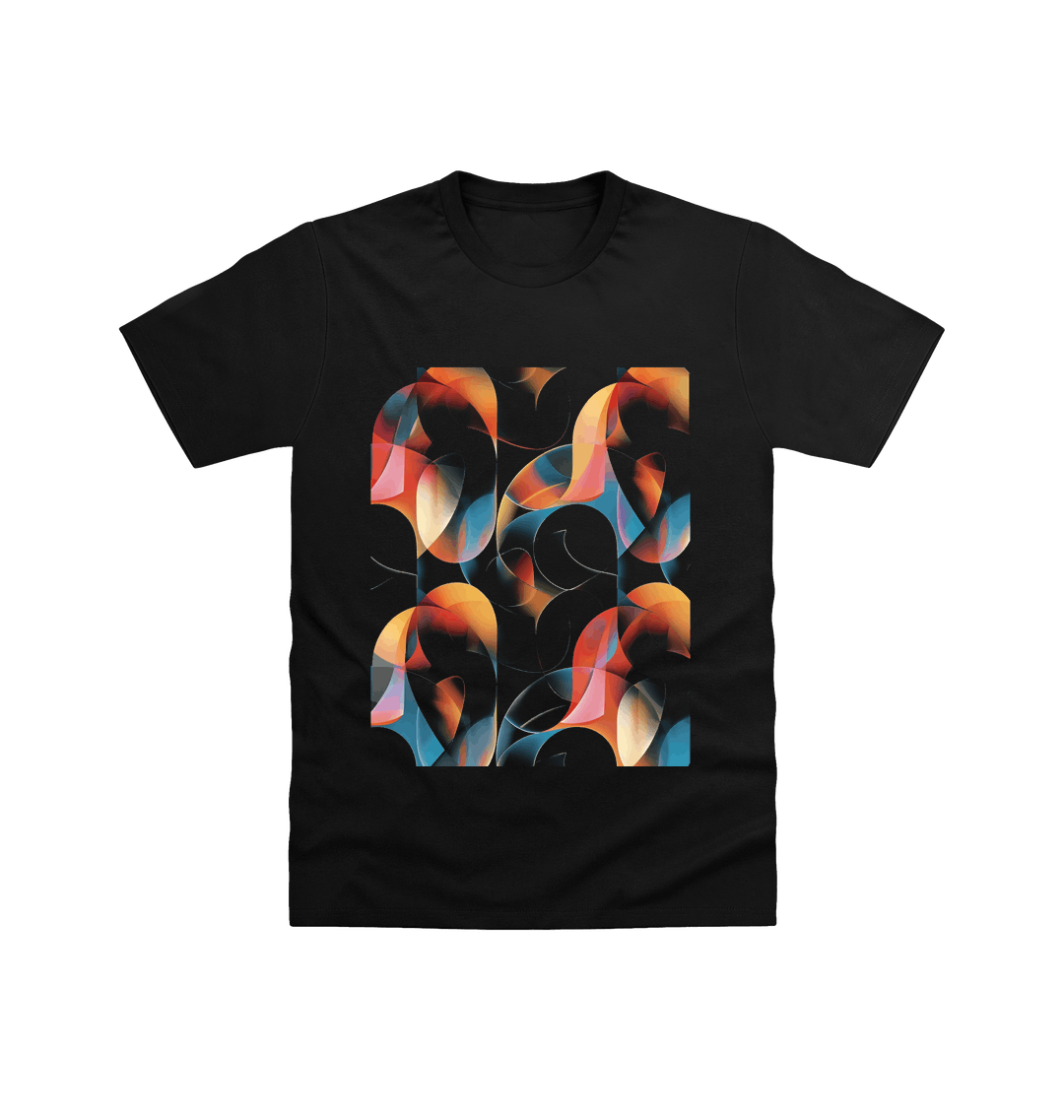 Black Printed T-shirt