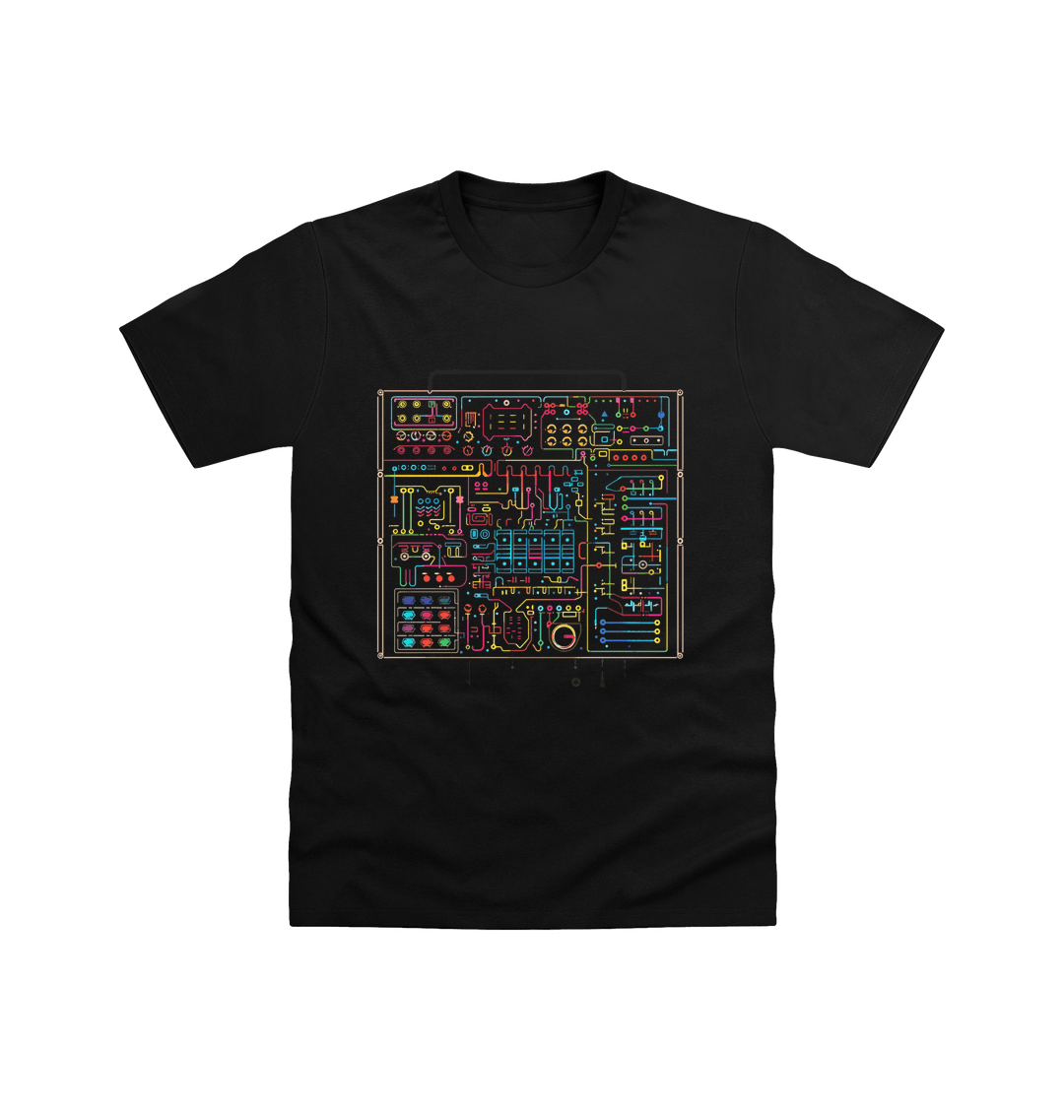 Black Printed T-shirt