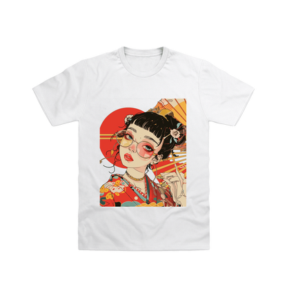 White Printed T-shirt