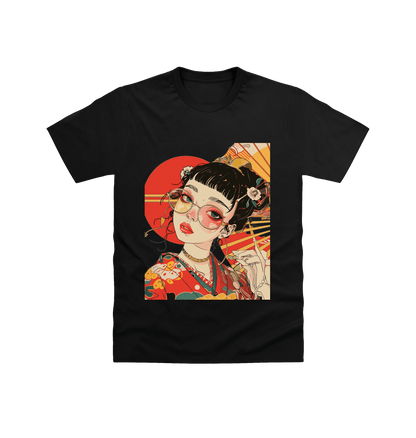 Black Printed T-shirt
