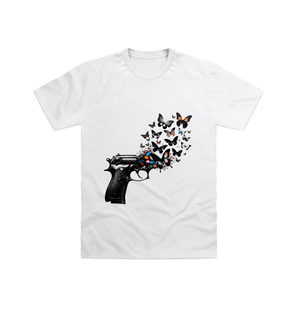 White Printed T-shirt