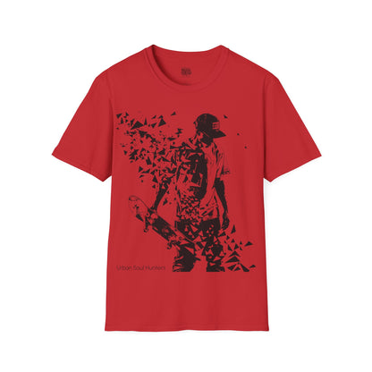 Abstract Skateboarding T-Shirt