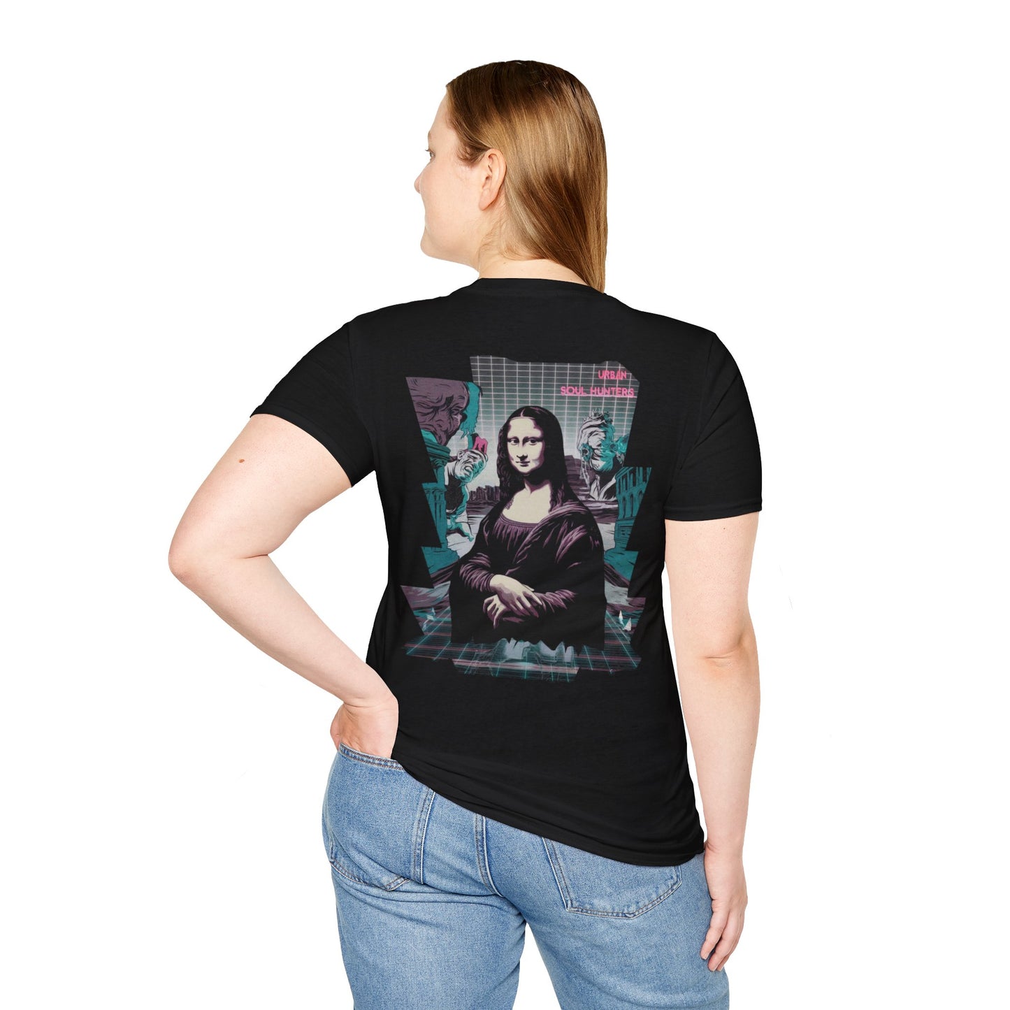 Mona Vintage Synthwave Graphic -Shirt