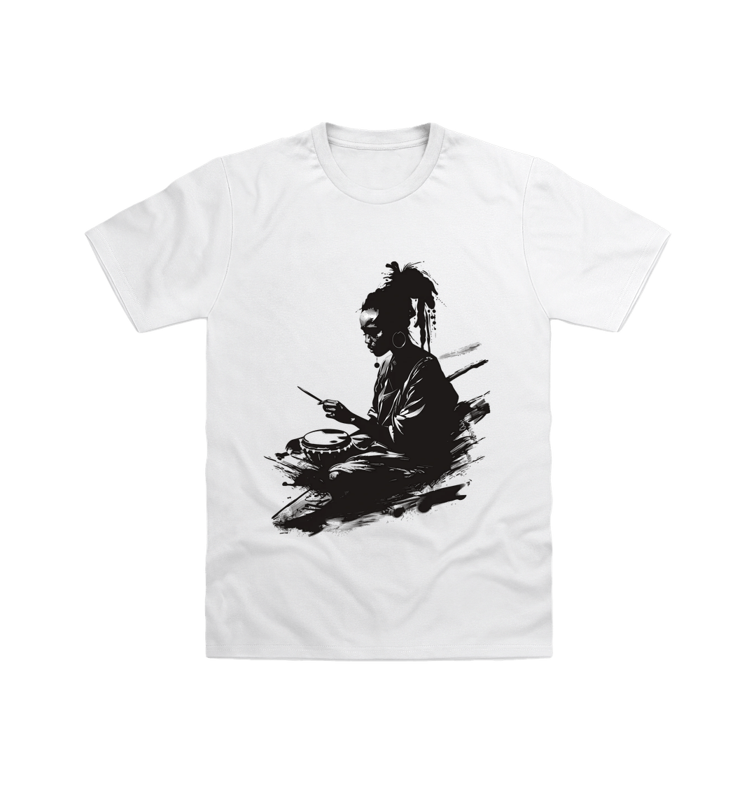 White Printed T-shirt