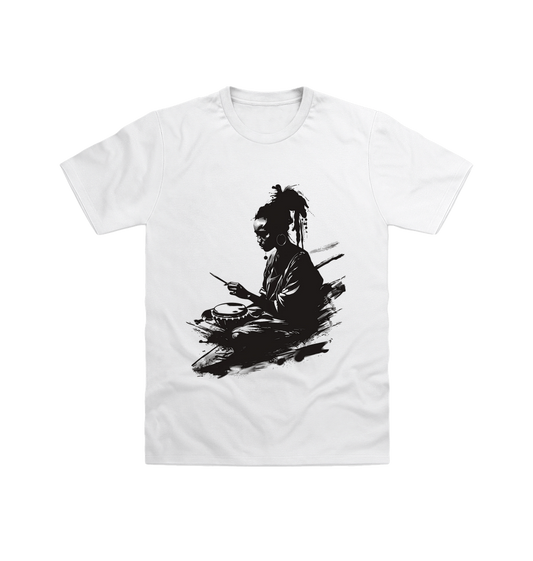 White Printed T-shirt