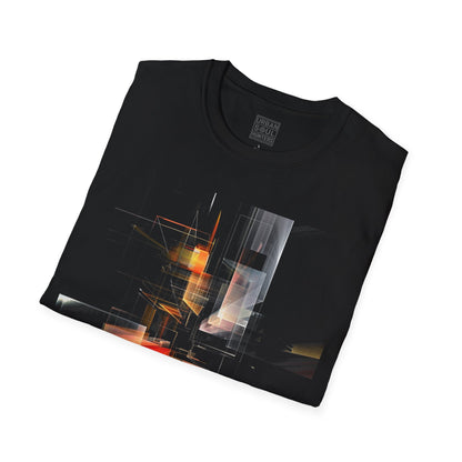 Abstract Futuristic Graphic T-Shirt