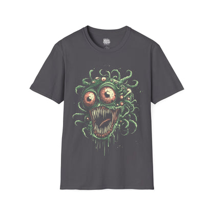 Medusa Monster Graphic Halloween T-Shirt