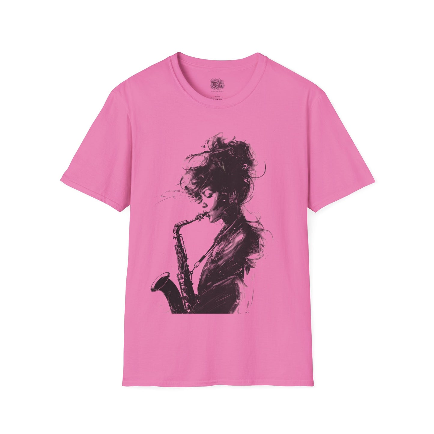 Woman Saxophonist Musician T-shirt