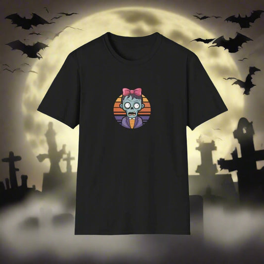 Cute Monster Halloween Graphic T-Shirt