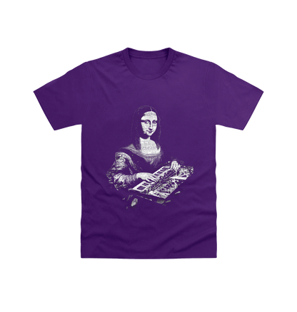 Purple Printed T-shirt