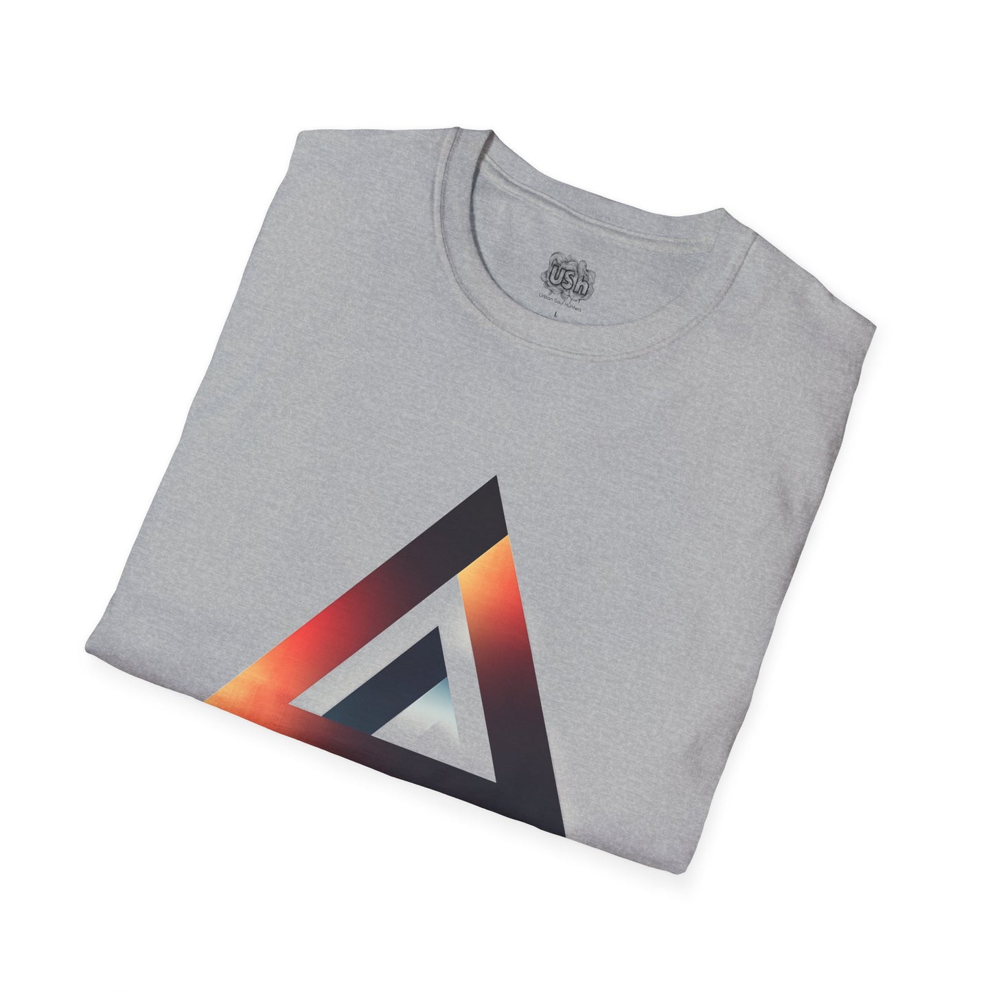 Triangular Graphic T-Shirt