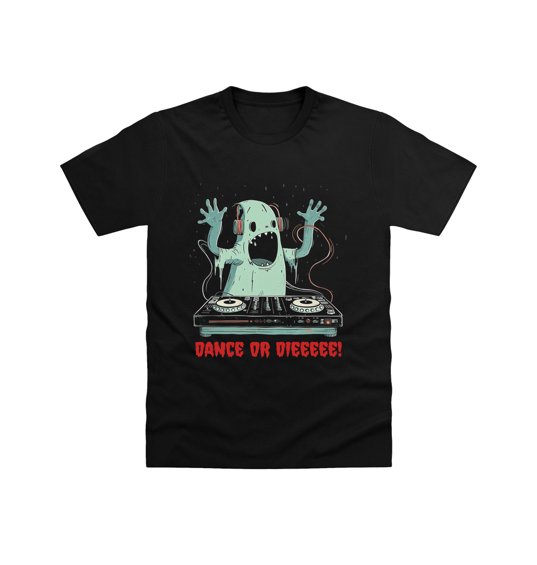 Black Printed T-shirt