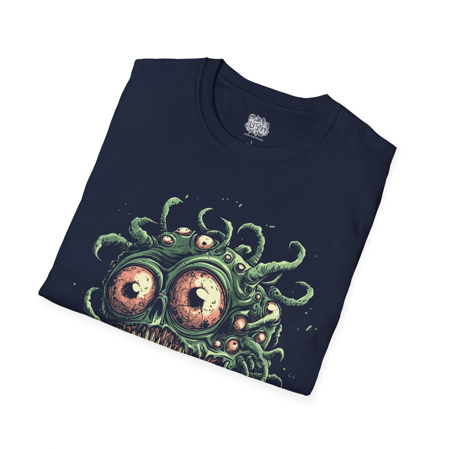 Medusa Monster Graphic Halloween T-Shirt