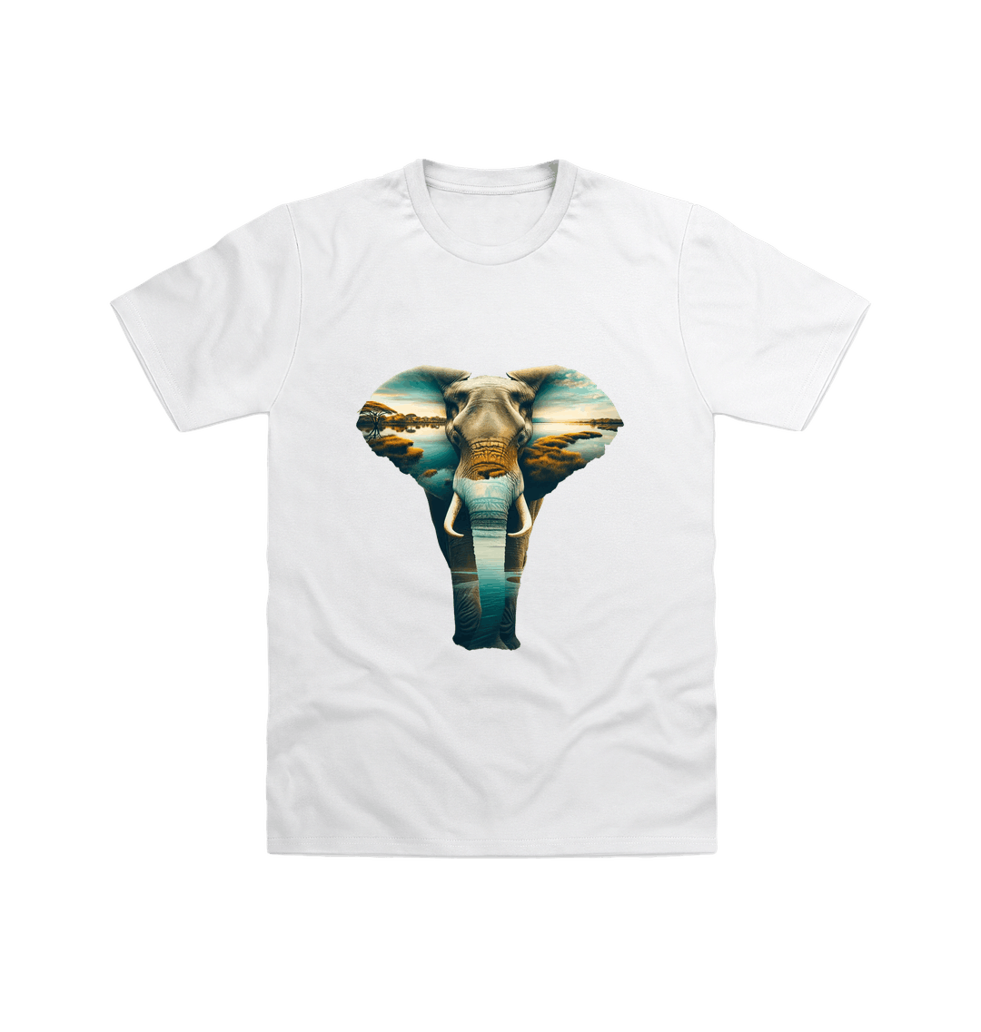 White Printed T-shirt