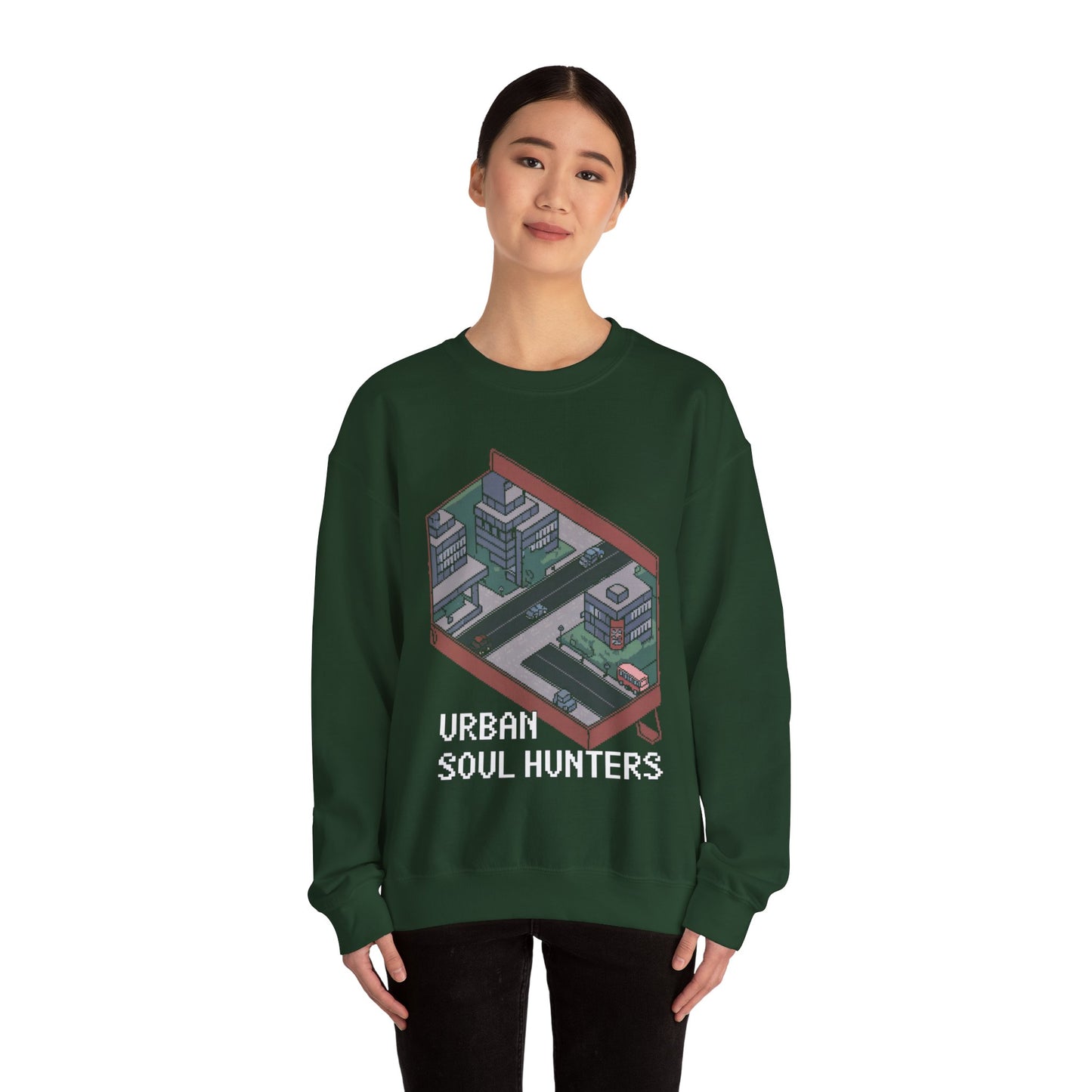 City Hunters Game Graphic Sweatshirt