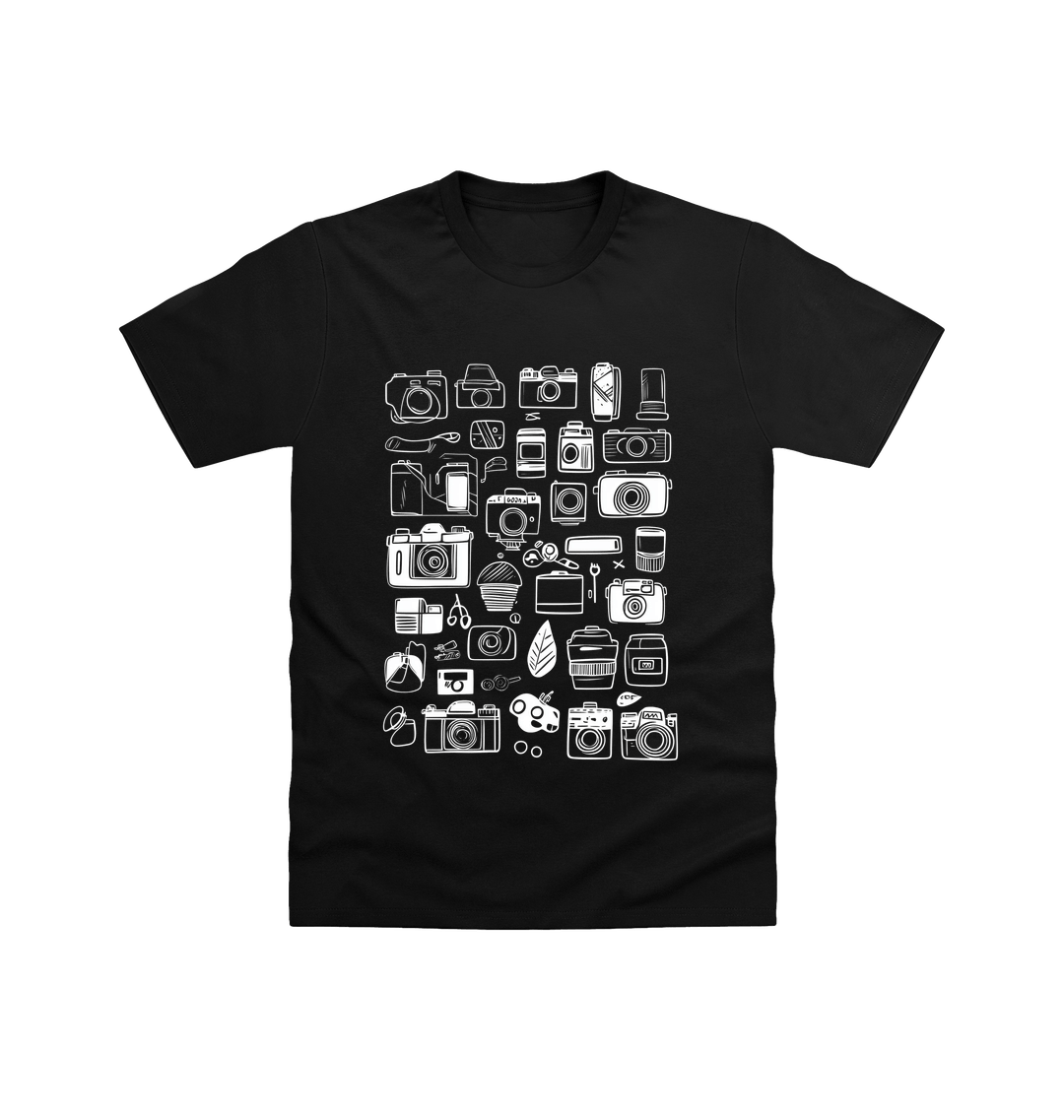 Black Printed T-shirt