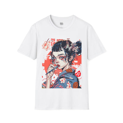 Japanese Art Girl Pop Art T-Shirt