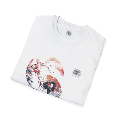 Japanese Art Umbrella Geisha T-Shirt