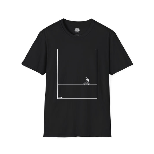 Minimalistic Bike Riding T-Shirt