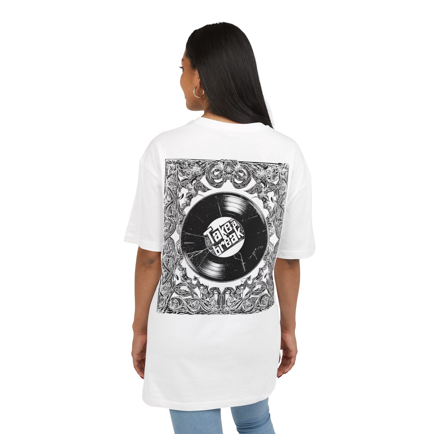 Take a Break Graphic Oversized T-Shirt